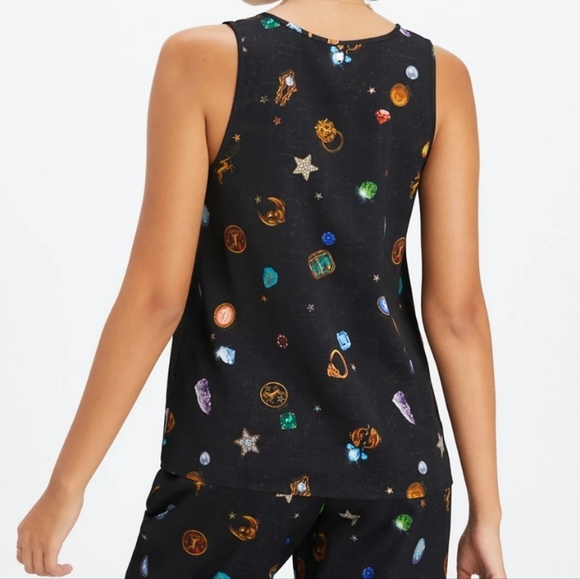 Fabletics Eco Satin Pajama Set | "Lucky Charm" | Size Medium | Like New โจ - Picture 13 of 14